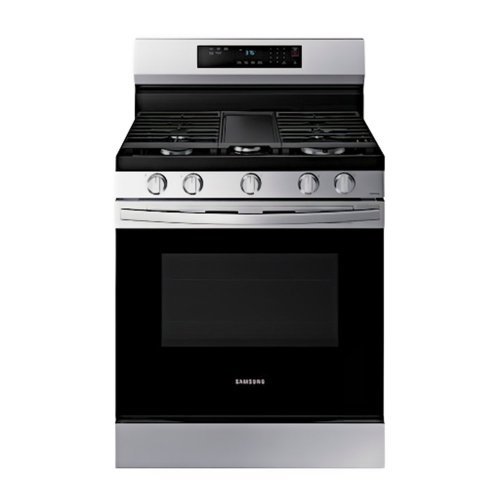 30 in. Gas Stove with Wi-Fi Samsung-NX60A6315SS-AP